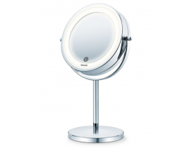 Espejo de aumento con pie x7 aumentos Ø 13 cm con luz Beurer