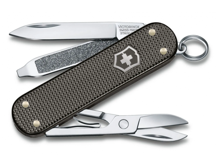 Navaja-Victorinox-EDICIÓN-LIMITADA-2022-Classic-Alox-Thunder-Grey-gris 