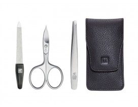 Estuche de manicura 3 piezas Twinox de Zwilling negro