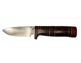 Cuchillo machete nº 3 Pallarès Solsona mango de cuero y madera