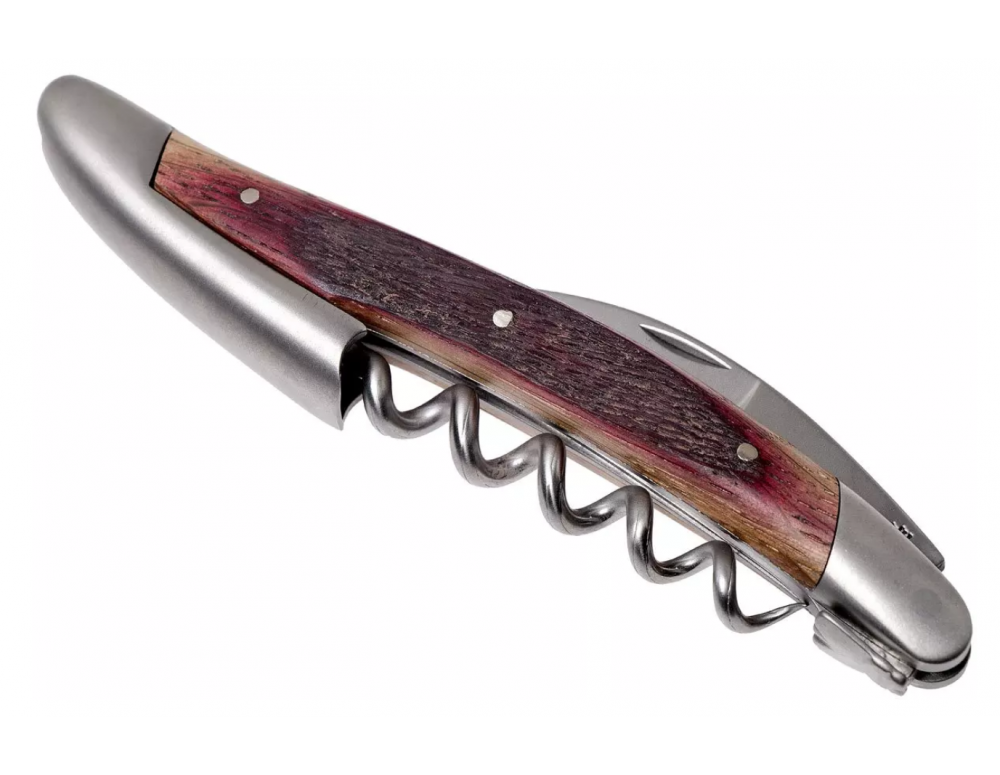 Forge de Laguiole 6 cuchillos para carne madera de barrica