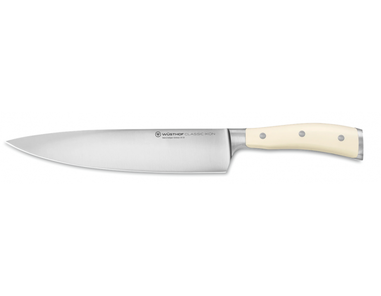 Cuchillo-chef-23cm-Wüsthof-Classic-Ikon-Creme