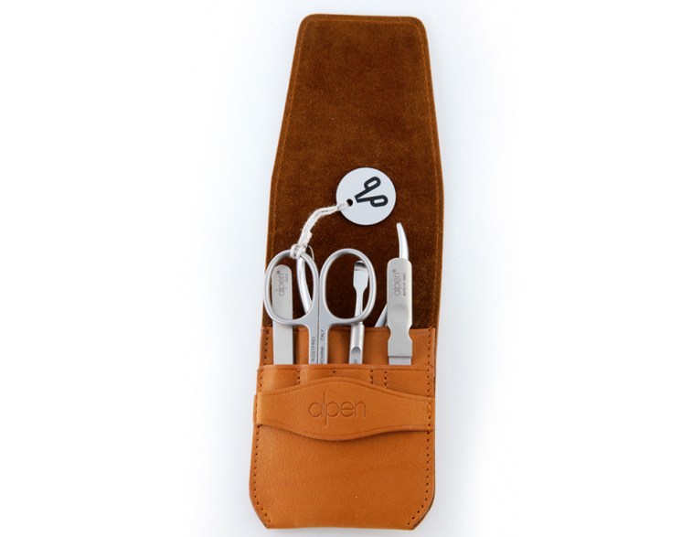 Estuche-manicura-inox-Alpen-cuero