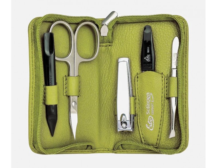 Estuche-manicura-Siena-Erbe-Solingen-pistacho 