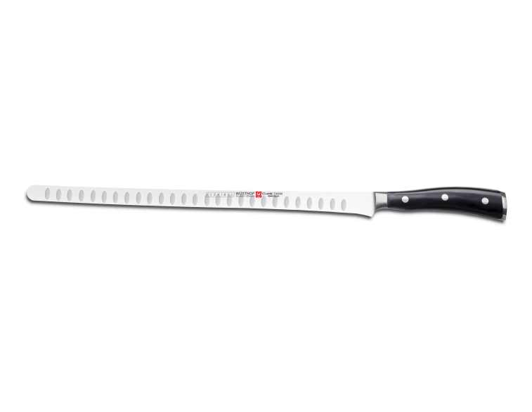 Cuchillo salmón 32 cm alveolado Wüsthof Classic ikon