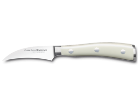 Cuchillo pelador decorador 8cm  Ikon Creme