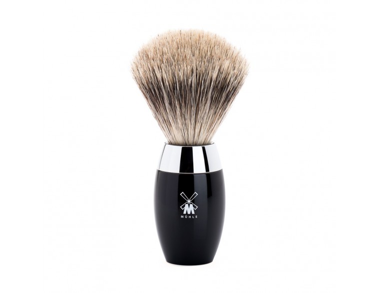 Brocha de afeitar Muhle Kosmo T+ resina negra