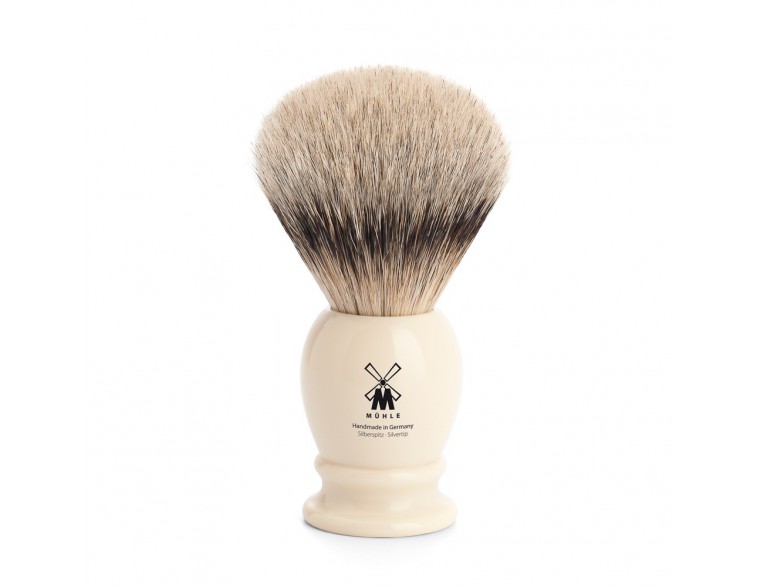 Brocha de afeitar Muhle Classic TPP/T23 resina imitación marfil