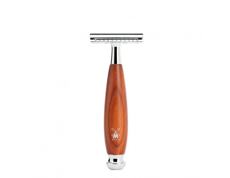 Maquinilla de afeitar clásica Mühle Vivo madera ciruelo